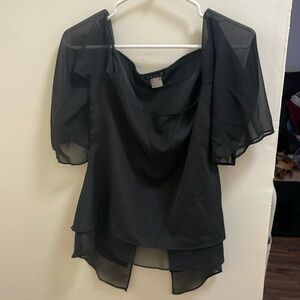 Blouse black